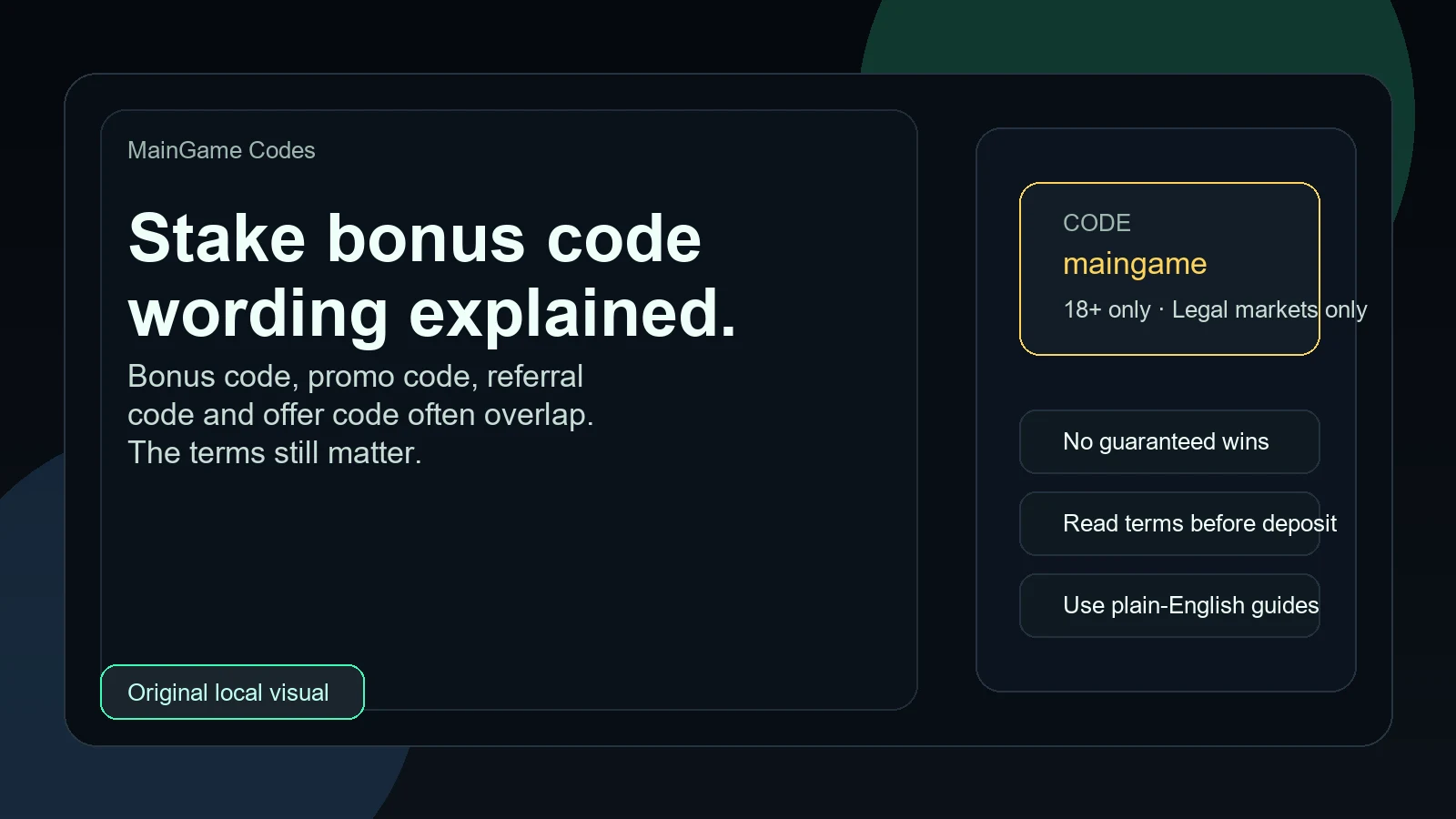 How to enter a Stake referral code