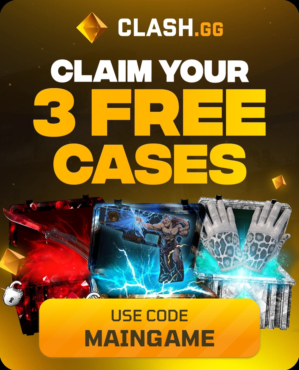 Clash.gg offer artwork