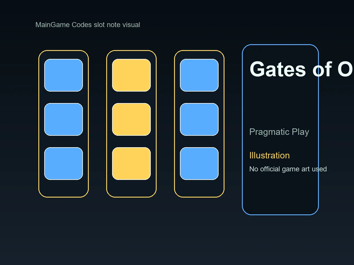 Illustration representing Gates of Olympus style slot searches