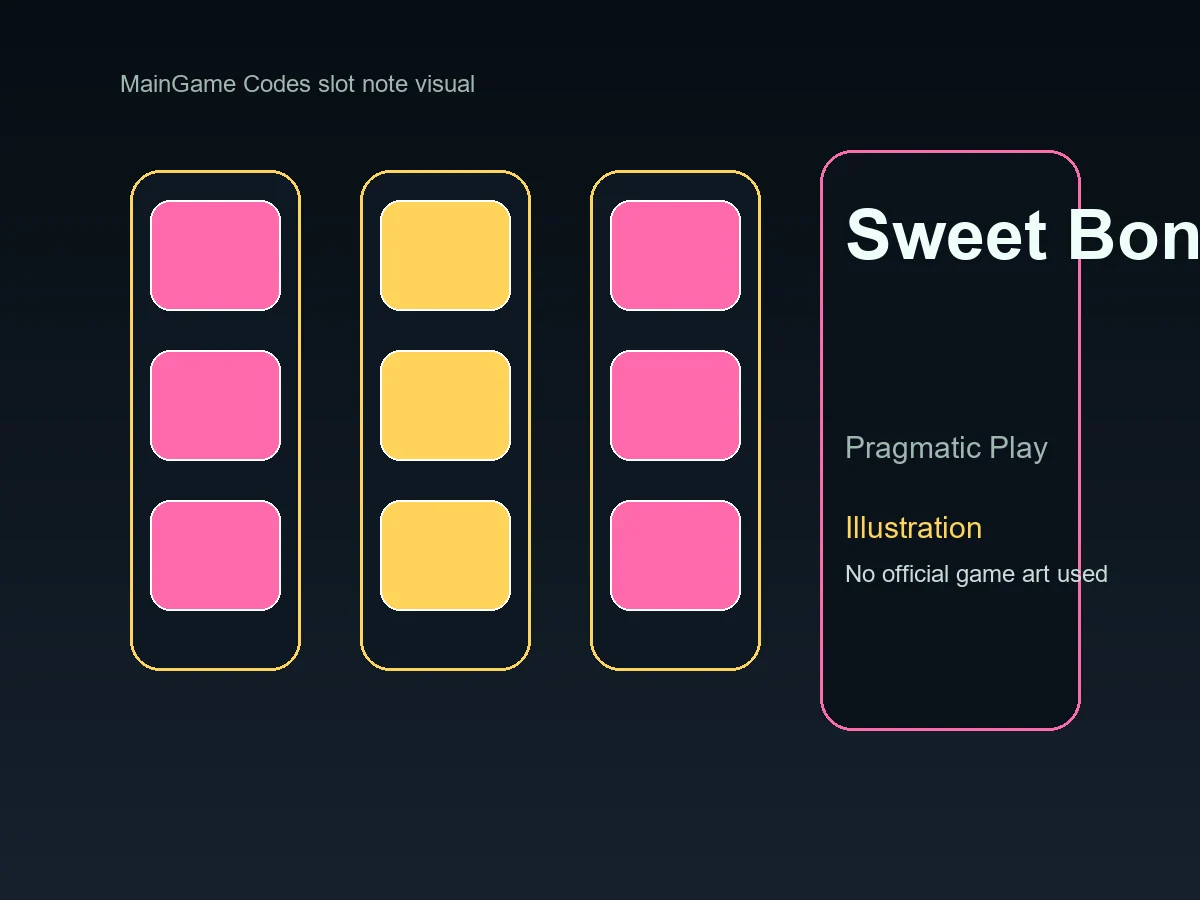 Illustration representing Sweet Bonanza style slot searches