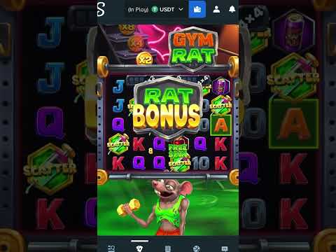 Gym Rat Slot BIG WIN! $100 Cheat Spins Went Crazy video thumbnail