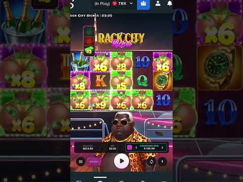 $100 Cheatcode Spin on Track City Riches... MEGA WIN! video thumbnail